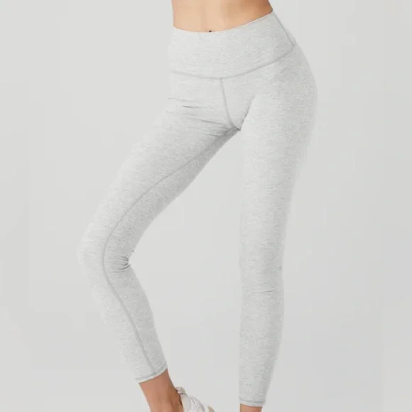 Alo High-Waist Micro Waffle Low-Key Legging